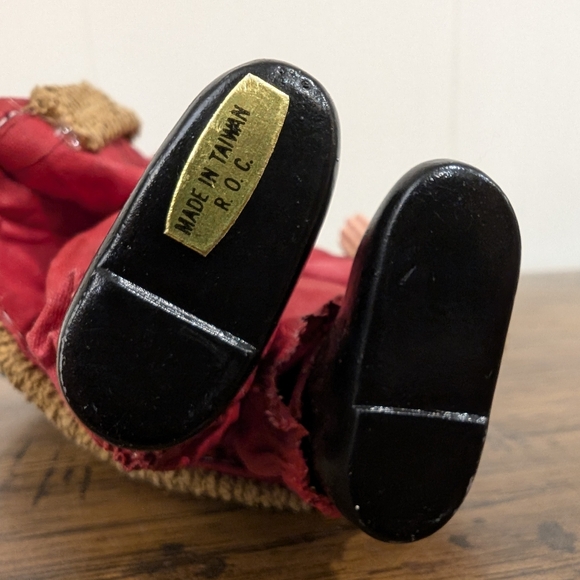 Vtg Clothtique Santa Christmas Ornament Figurine Father Christmas Saint Nicholas - Picture 8 of 10